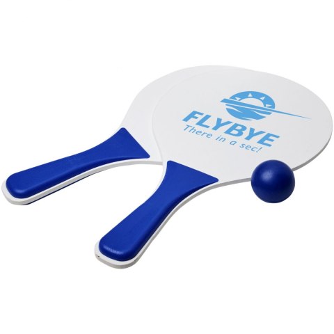 Zestaw do gier plażowych Bounce błękit królewski, biały Zestaw do gier plażowych Bounce błękit królewski, biały