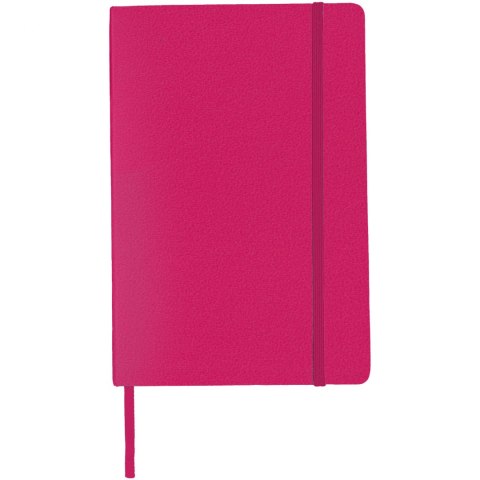 Notes biurowy A5 Classic w twardej okładce magenta Notes biurowy A5 Classic w twardej okładce magenta