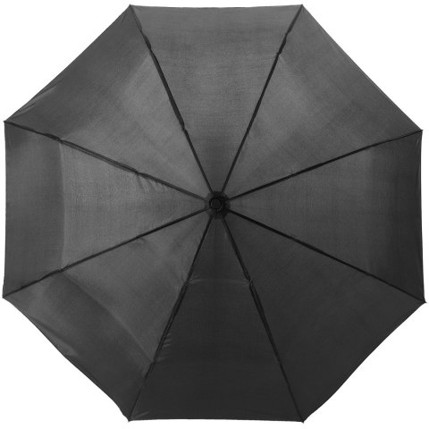Automatyczny parasol składany 21,5" Alex czarny, srebrny Automatyczny parasol składany 21,5" Alex czarny, srebrny