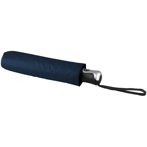 Automatyczny parasol składany 21,5" Alex granatowy, srebrny Automatyczny parasol składany 21,5" Alex granatowy, srebrny