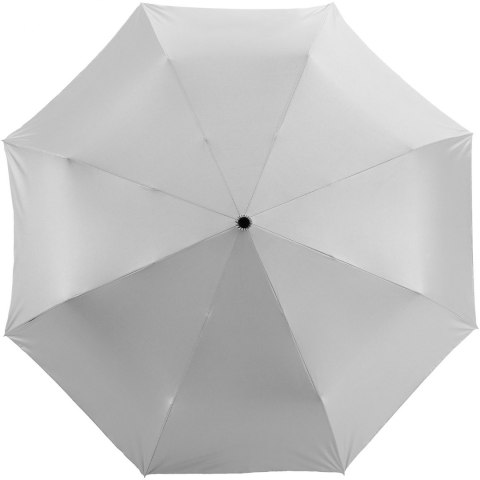 Automatyczny parasol składany 21,5" Alex srebrny, czarny Automatyczny parasol składany 21,5" Alex srebrny, czarny