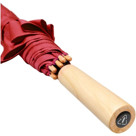 Parasol automatyczny Alina 23" wykonany z plastiku PET z recyklingu czerwony Parasol automatyczny Alina 23" wykonany z plastiku PET z recyklingu czerwony