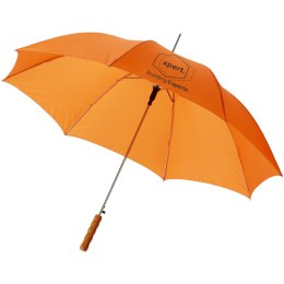 Parasol automatyczny Lisa 23'' z drewnianą rączką pomarańczowy