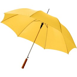 Parasol automatyczny Lisa 23'' z drewnianą rączką żółty