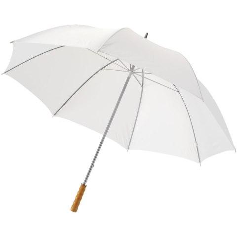 Parasol golfowy Karl 30'' z drewnianą rączką biały Parasol golfowy Karl 30'' z drewnianą rączką biały