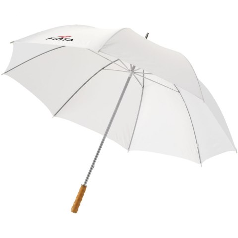 Parasol golfowy Karl 30'' z drewnianą rączką biały Parasol golfowy Karl 30'' z drewnianą rączką biały