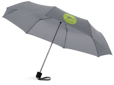 Parasol składany Ida 21,5" szary Parasol składany Ida 21,5" szary