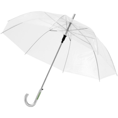 Przejrzysty parasol automatyczny Kate 23'' biały przezroczysty Przejrzysty parasol automatyczny Kate 23'' biały przezroczysty