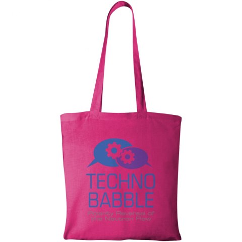 Torba bawełniana Carolina 100 g/m² magenta Torba bawełniana Carolina 100 g/m² magenta