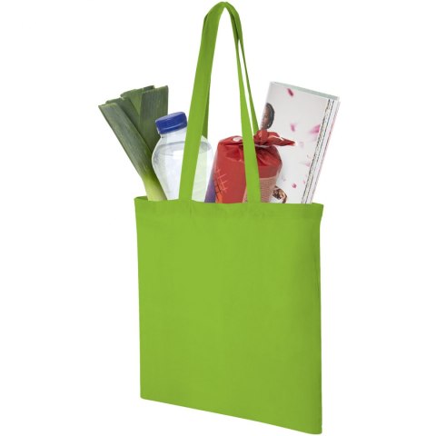 Torba bawełniana Madras limonka Torba bawełniana Madras limonka