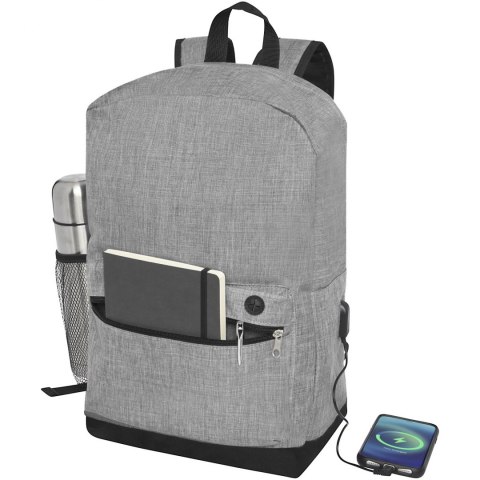 Biznesowy plecak na laptopa 15,6 cala Hoss heather medium grey Biznesowy plecak na laptopa 15,6 cala Hoss heather medium grey