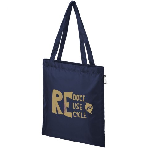 Sai Torba na zakupy z plastiku z recyclingu granatowy Sai Torba na zakupy z plastiku z recyclingu granatowy