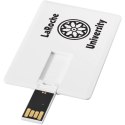 Karta z pamięcią USB Slim 4GB biały Karta z pamięcią USB Slim 4GB biały