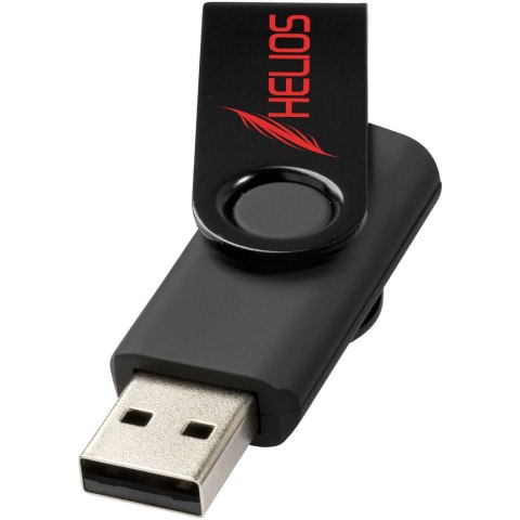 Pamięć USB Rotate-metallic 4GB czarny Pamięć USB Rotate-metallic 4GB czarny