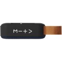 Materiałowy głośnik Bluetooth® Fashion błękit królewski