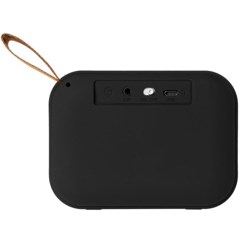 Materiałowy głośnik Bluetooth® Fashion czarny Materiałowy głośnik Bluetooth® Fashion czarny