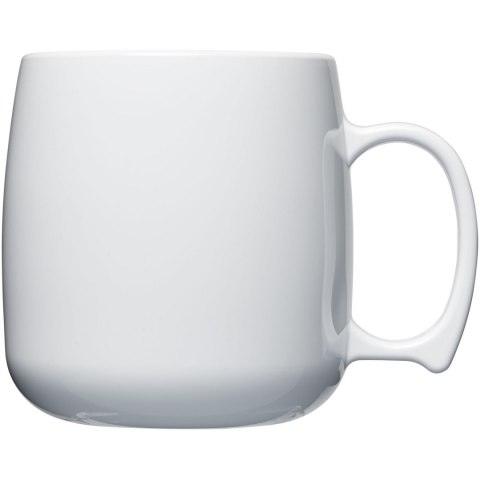 Kubek Classic wykonany z tworzywa sztucznego o pojemności 300 ml biały Kubek Classic wykonany z tworzywa sztucznego o pojemności 300 ml biały