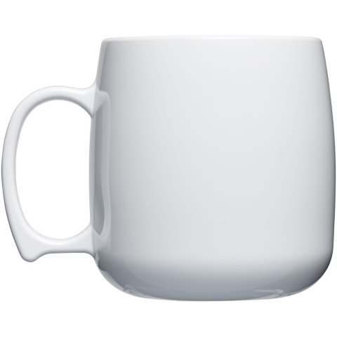 Kubek Classic wykonany z tworzywa sztucznego o pojemności 300 ml biały Kubek Classic wykonany z tworzywa sztucznego o pojemności 300 ml biały