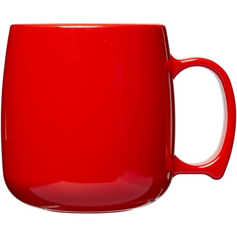 Kubek Classic wykonany z tworzywa sztucznego o pojemności 300 ml czerwony Kubek Classic wykonany z tworzywa sztucznego o pojemności 300 ml czerwony