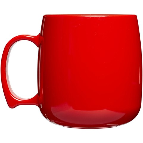 Kubek Classic wykonany z tworzywa sztucznego o pojemności 300 ml czerwony Kubek Classic wykonany z tworzywa sztucznego o pojemności 300 ml czerwony