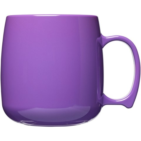 Kubek Classic wykonany z tworzywa sztucznego o pojemności 300 ml fioletowy Kubek Classic wykonany z tworzywa sztucznego o pojemności 300 ml fioletowy