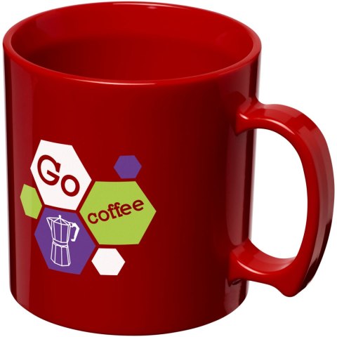 Kubek Standard wykonany z tworzywa sztucznego o pojemności 300 ml czerwony Kubek Standard wykonany z tworzywa sztucznego o pojemności 300 ml czerwony
