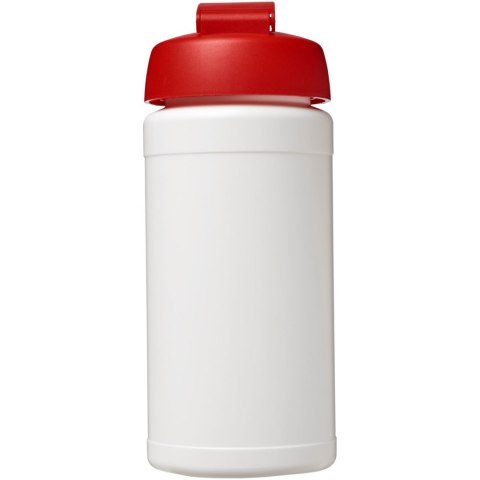 Bidon Baseline® Plus o pojemności 500 ml z wieczkiem zaciskowym biały, czerwony Bidon Baseline® Plus o pojemności 500 ml z wieczkiem zaciskowym biały, czerwony