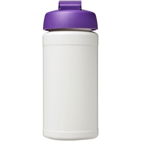 Bidon Baseline® Plus o pojemności 500 ml z wieczkiem zaciskowym biały, fioletowy Bidon Baseline® Plus o pojemności 500 ml z wieczkiem zaciskowym biały, fioletowy