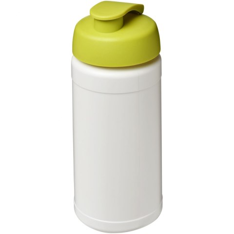 Bidon Baseline® Plus o pojemności 500 ml z wieczkiem zaciskowym biały, limonka Bidon Baseline® Plus o pojemności 500 ml z wieczkiem zaciskowym biały, limonka