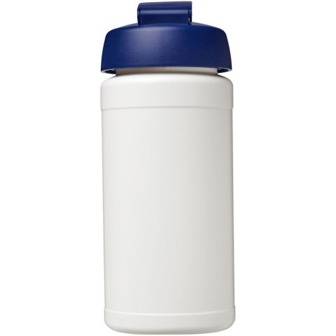 Bidon Baseline® Plus o pojemności 500 ml z wieczkiem zaciskowym biały, niebieski Bidon Baseline® Plus o pojemności 500 ml z wieczkiem zaciskowym biały, niebieski