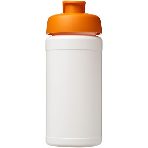 Bidon Baseline® Plus o pojemności 500 ml z wieczkiem zaciskowym biały, pomarańczowy Bidon Baseline® Plus o pojemności 500 ml z wieczkiem zaciskowym biały, pomarańczowy
