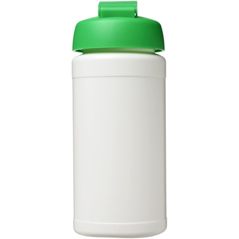 Bidon Baseline® Plus o pojemności 500 ml z wieczkiem zaciskowym biały, zielony Bidon Baseline® Plus o pojemności 500 ml z wieczkiem zaciskowym biały, zielony