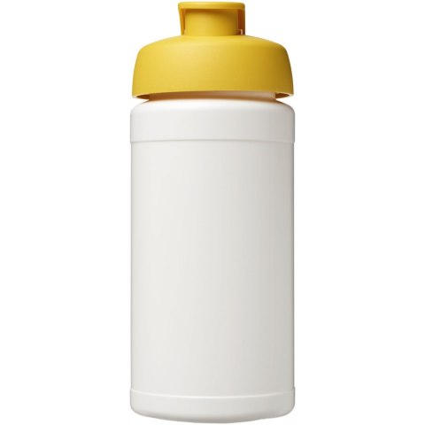 Bidon Baseline® Plus o pojemności 500 ml z wieczkiem zaciskowym biały, żółty Bidon Baseline® Plus o pojemności 500 ml z wieczkiem zaciskowym biały, żółty