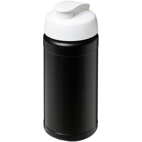 Bidon Baseline® Plus o pojemności 500 ml z wieczkiem zaciskowym czarny, biały Bidon Baseline® Plus o pojemności 500 ml z wieczkiem zaciskowym czarny, biały