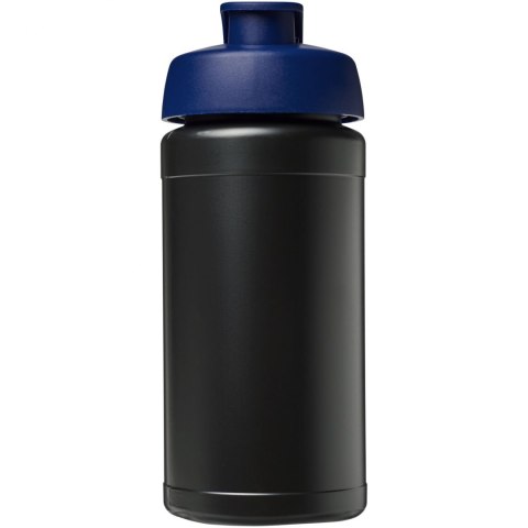 Bidon Baseline® Plus o pojemności 500 ml z wieczkiem zaciskowym czarny, niebieski Bidon Baseline® Plus o pojemności 500 ml z wieczkiem zaciskowym czarny, niebieski