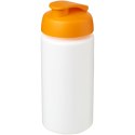 Bidon Baseline® Plus o pojemności 500 ml z wieczkiem zaciskowym i uchwytem biały, pomarańczowy Bidon Baseline® Plus o pojemności 500 ml z wieczkiem zaciskowym i uchwytem biały, pomarańczowy