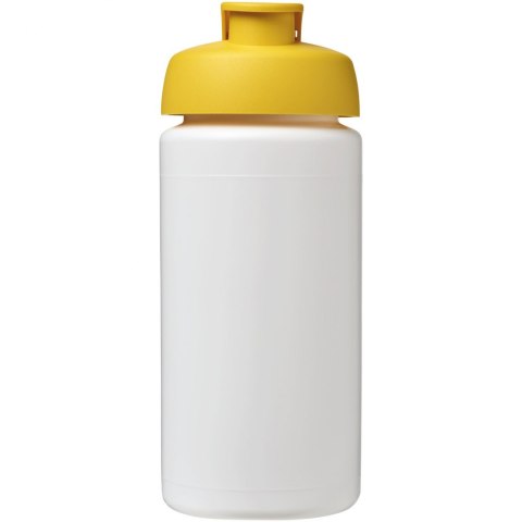 Bidon Baseline® Plus o pojemności 500 ml z wieczkiem zaciskowym i uchwytem biały, żółty Bidon Baseline® Plus o pojemności 500 ml z wieczkiem zaciskowym i uchwytem biały, żółty