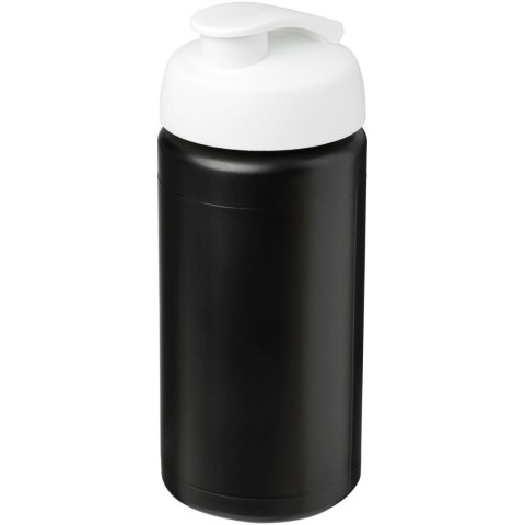 Bidon Baseline® Plus o pojemności 500 ml z wieczkiem zaciskowym i uchwytem czarny, biały Bidon Baseline® Plus o pojemności 500 ml z wieczkiem zaciskowym i uchwytem czarny, biały