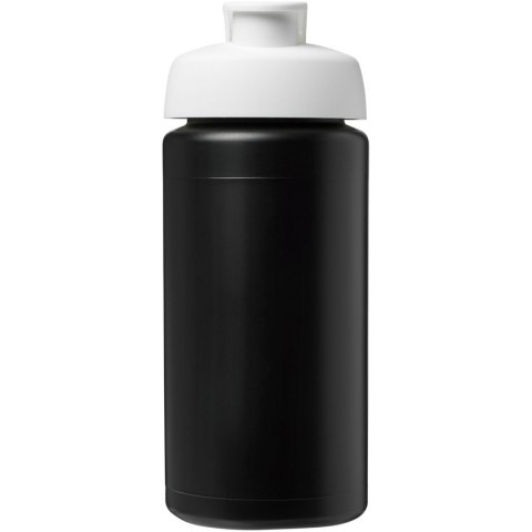 Bidon Baseline® Plus o pojemności 500 ml z wieczkiem zaciskowym i uchwytem czarny, biały Bidon Baseline® Plus o pojemności 500 ml z wieczkiem zaciskowym i uchwytem czarny, biały