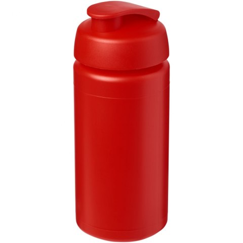 Bidon Baseline® Plus o pojemności 500 ml z wieczkiem zaciskowym i uchwytem czerwony Bidon Baseline® Plus o pojemności 500 ml z wieczkiem zaciskowym i uchwytem czerwony