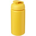 Bidon Baseline® Plus o pojemności 500 ml z wieczkiem zaciskowym i uchwytem żółty Bidon Baseline® Plus o pojemności 500 ml z wieczkiem zaciskowym i uchwytem żółty