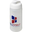 Bidon Baseline® Plus o pojemności 500 ml z wieczkiem zaciskowym przezroczysty, biały Bidon Baseline® Plus o pojemności 500 ml z wieczkiem zaciskowym przezroczysty, biały