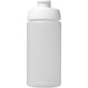 Bidon Baseline® Plus o pojemności 500 ml z wieczkiem zaciskowym przezroczysty, biały Bidon Baseline® Plus o pojemności 500 ml z wieczkiem zaciskowym przezroczysty, biały