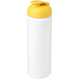 Bidon Baseline® Plus o pojemności 750 ml z wieczkiem zaciskowym i uchwytem biały, żółty