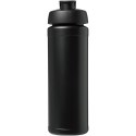 Bidon Baseline® Plus o pojemności 750 ml z wieczkiem zaciskowym i uchwytem czarny