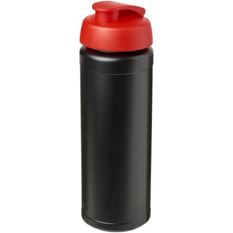 Bidon Baseline® Plus o pojemności 750 ml z wieczkiem zaciskowym i uchwytem czarny, czerwony Bidon Baseline® Plus o pojemności 750 ml z wieczkiem zaciskowym i uchwytem czarny, czerwony