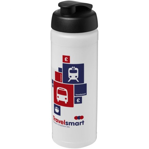 Bidon Baseline® Plus o pojemności 750 ml z wieczkiem zaciskowym przezroczysty, czarny Bidon Baseline® Plus o pojemności 750 ml z wieczkiem zaciskowym przezroczysty, czarny