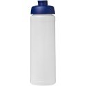 Bidon Baseline® Plus o pojemności 750 ml z wieczkiem zaciskowym przezroczysty, niebieski