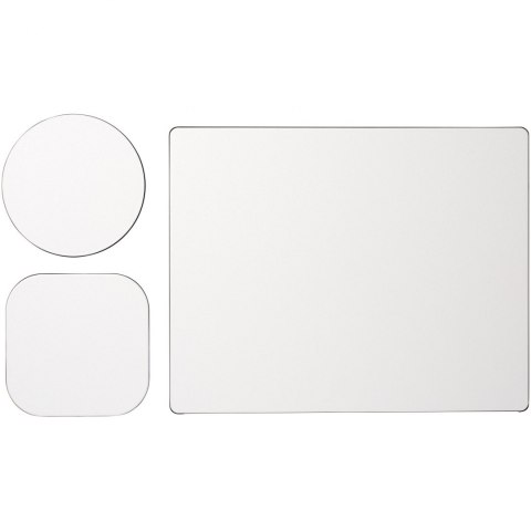 Podkładka pod mysz Brite-Mat® w zestawie z podkładkami pod kubek combo 1 czarny Podkładka pod mysz Brite-Mat® w zestawie z podkładkami pod kubek combo 1 czarny