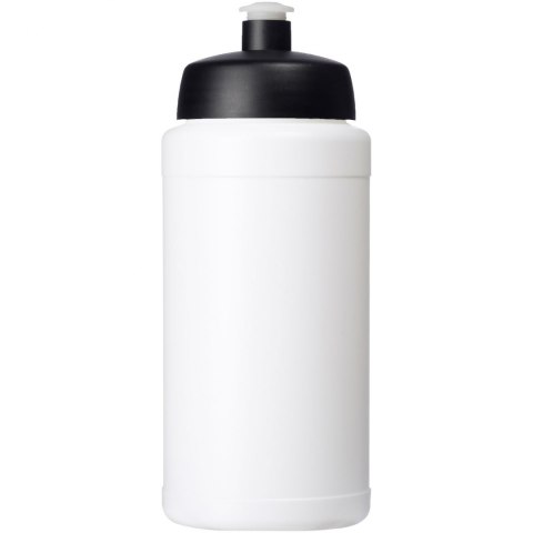 Bidon Baseline® Plus o pojemności 500 ml z wieczkiem sportowym biały, czarny Bidon Baseline® Plus o pojemności 500 ml z wieczkiem sportowym biały, czarny